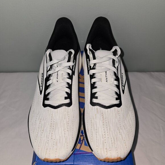 Brooks Anthem 7 Women's Size 9.5M, Run & Walk, White/Black/Tan, New in Box - Picture 3 of 8